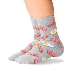 Eggs and Bacon Socks 4-12y