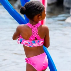 FLamingos Two Piecess Swimsuit 2-6y