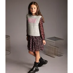 Flower Print Dress 7-14