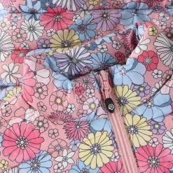 Flower Quilted Jacket 4-8