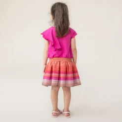 Flowers Frill Dress 2-12