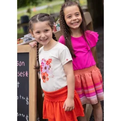 Flowers Frill Dress 2-12