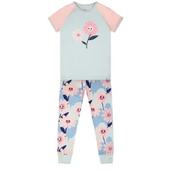 Flowers Pajama Set 2-6