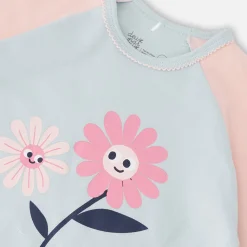 Flowers Pajama Set 7-10