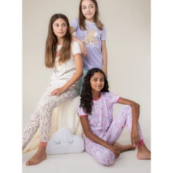 Flowers 3pc Pajamas 2-12