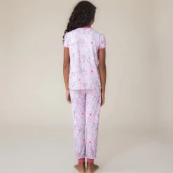 Flowers 3pc Pajamas 2-12