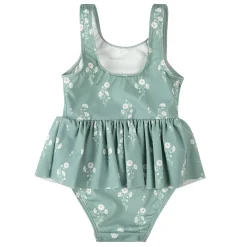 Flowers Printed Swimsuit 2-6y