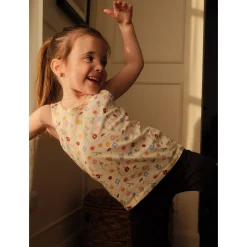 Flowers Tank Top 2-8y
