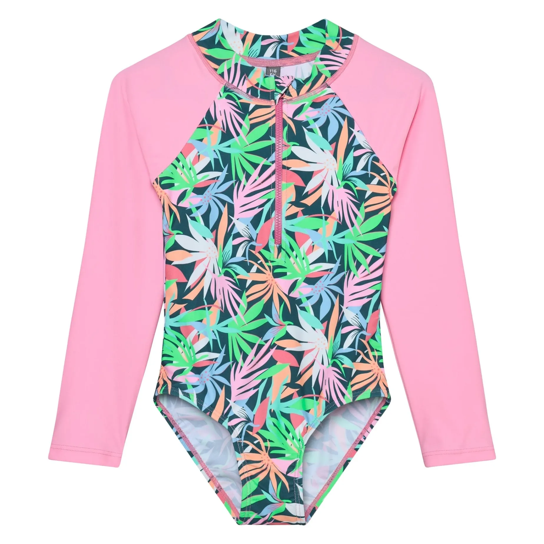 Foliage Aop Uv Swimsuit 2-12