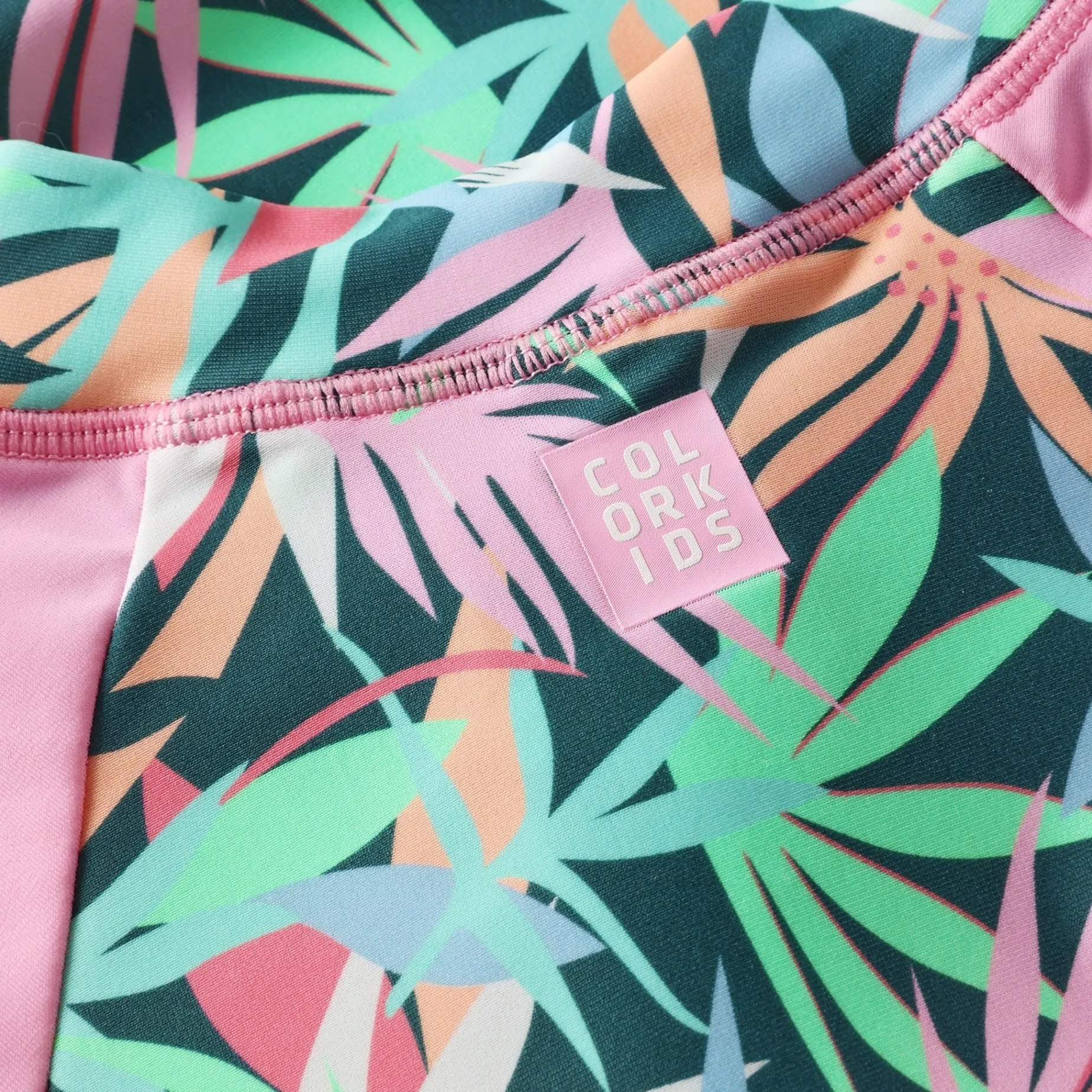 Foliage Aop Uv Swimsuit 2-12