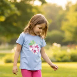 Fuchsia Solid Biker Short 2-8y