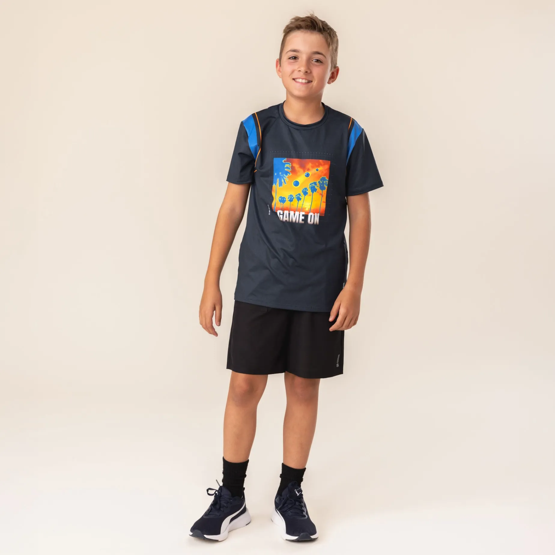 Game Navy T-shirt 4-12