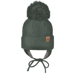 Green Knit Hat 2-6 years