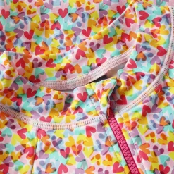 Heart Aop Uv Swimsuit 2-12