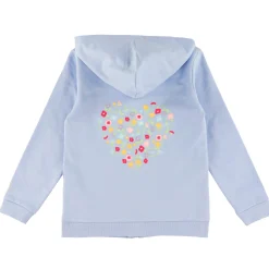 Heart Flower Hoodie 2-8y