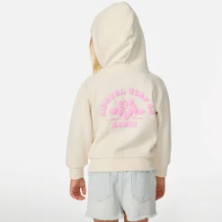 Hibiscus Heat Zip Hoodie 1-8y
