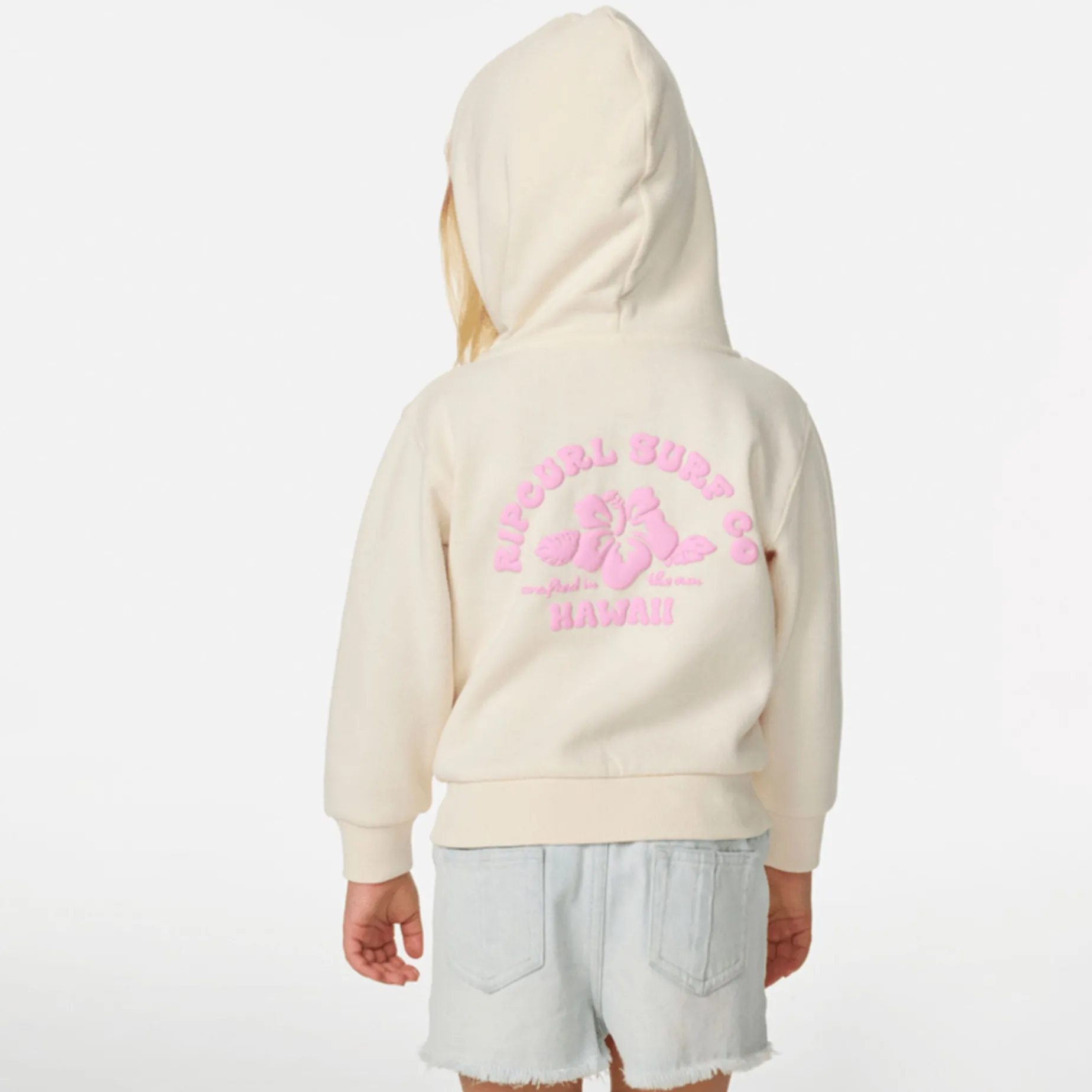 Hibiscus Heat Zip Hoodie 1-8y