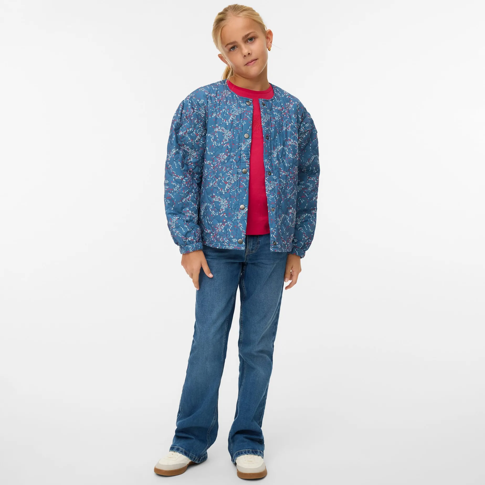 Iris Quilted Jacket 7-14y