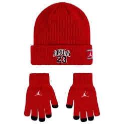 JD 23 Beanie & Gloves Set 8-20y