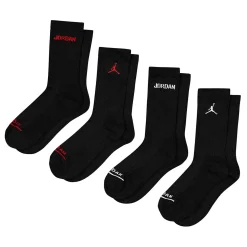 Jordan Crew Socks (6) sizes: 3j-7j