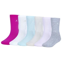 Jordan Crew Socks 6pck 3j-7j