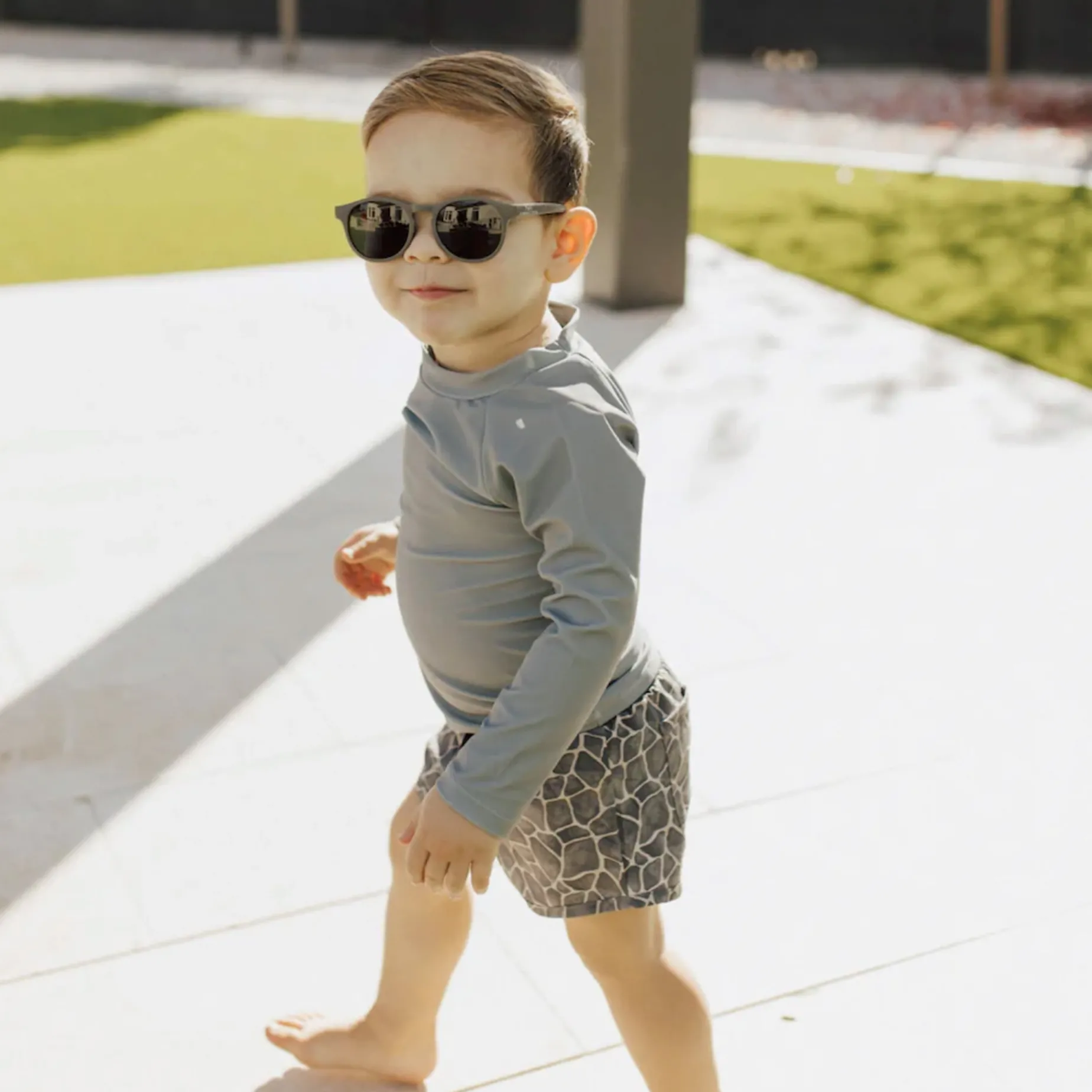 Keyhole Green Sunnies 0-6