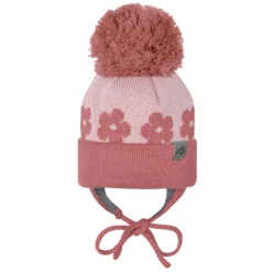 Knitted Flower Hat 2-6 years