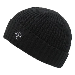 Leo Black Beanie 7-16y
