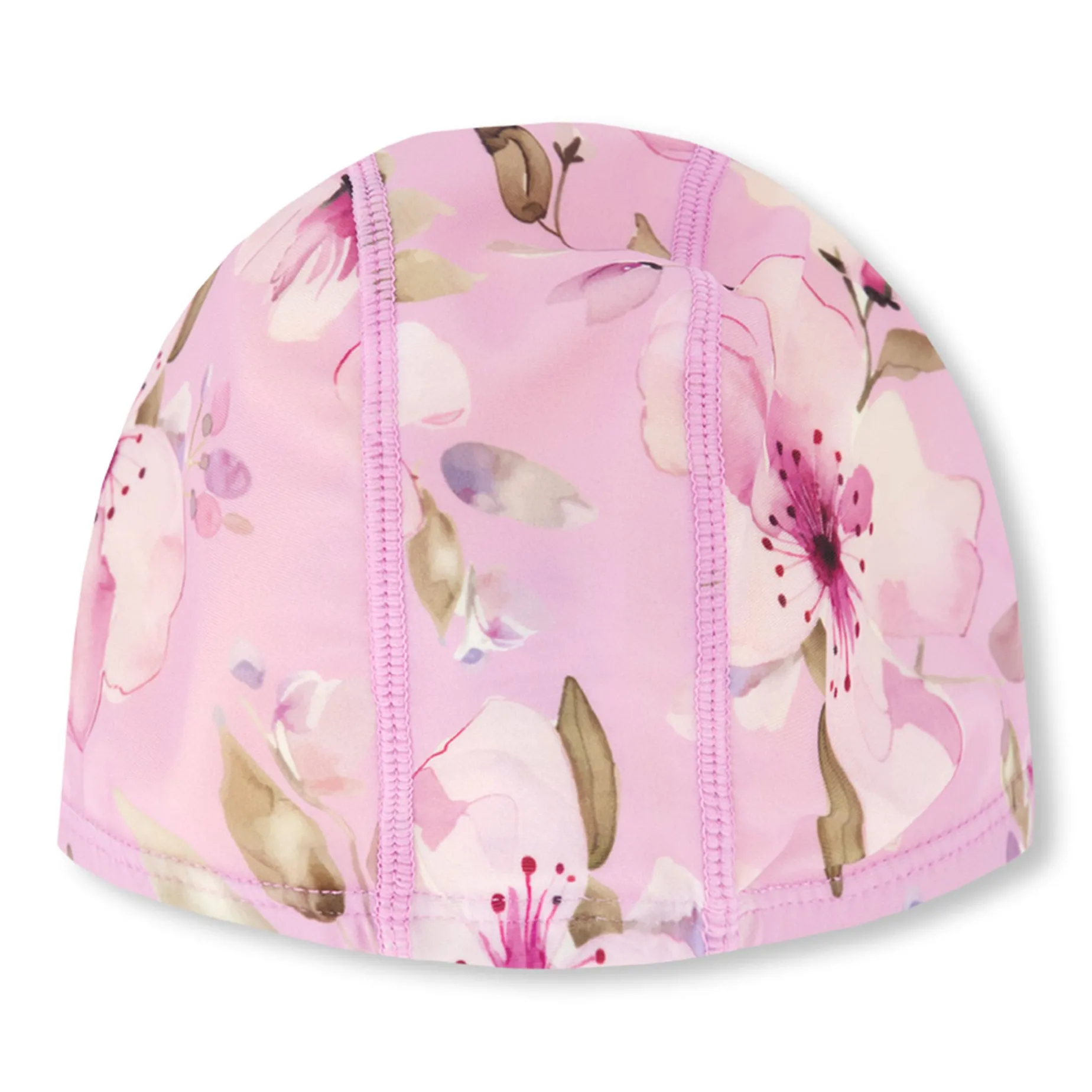 Lilac Flowers Swim Cap 3-14