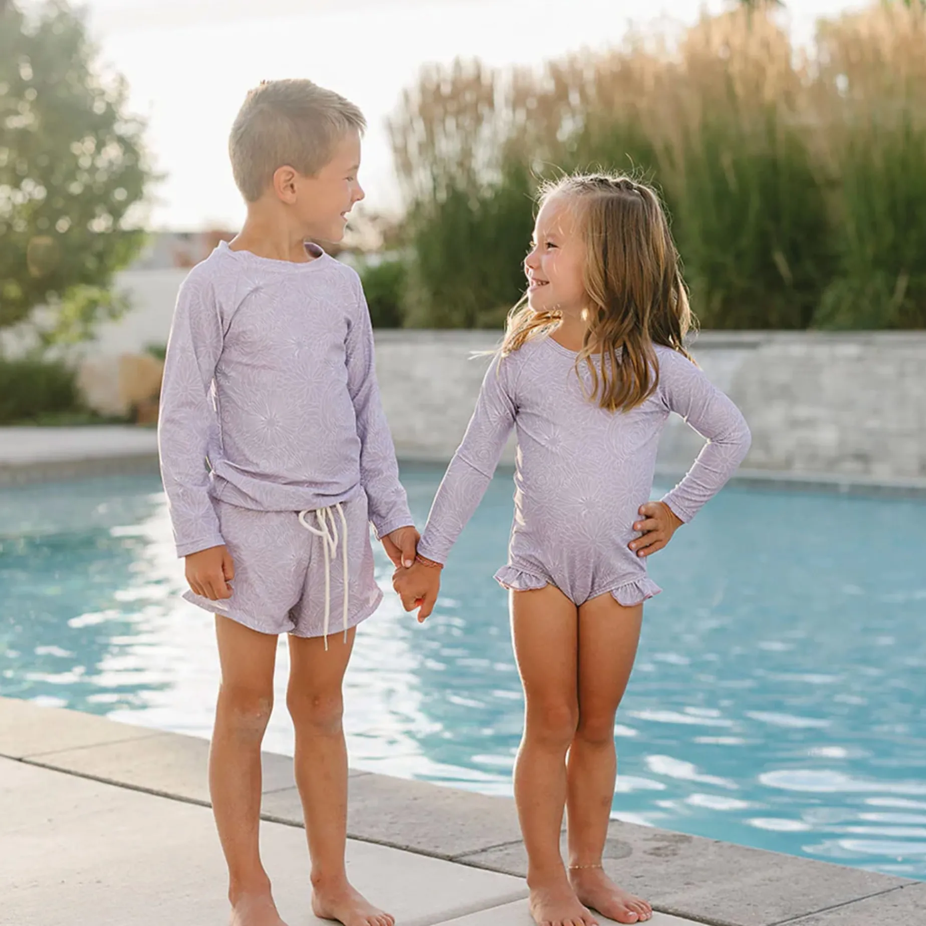 Lily Ruffle Swimsuits 2-7y