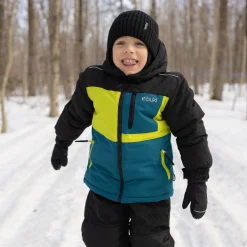 Lime Bloc Snowsuit 2-8