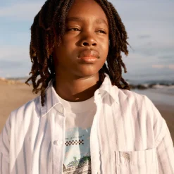 Linen Camp Shirt 5-18y