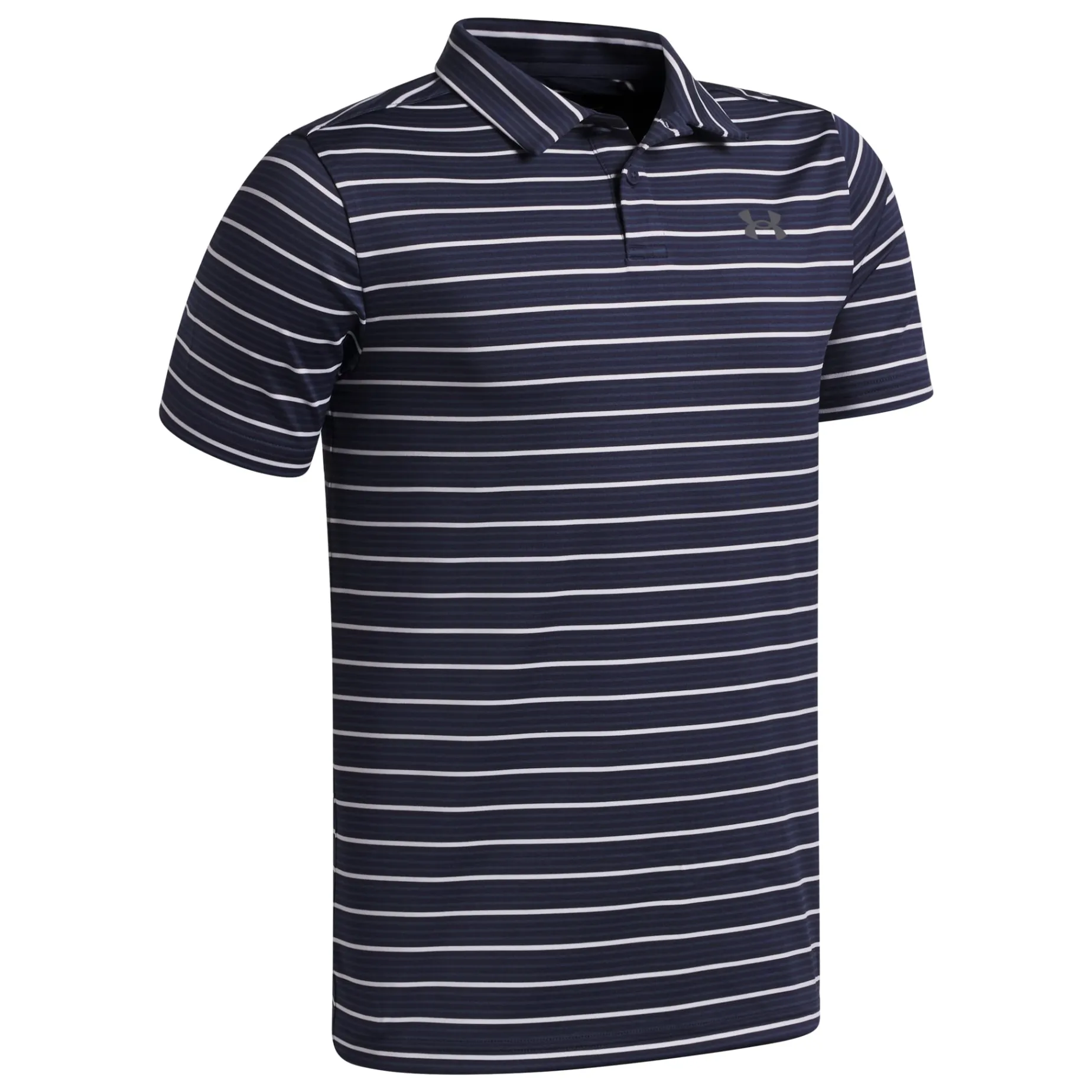 Matchplay Striped Polo 8-6