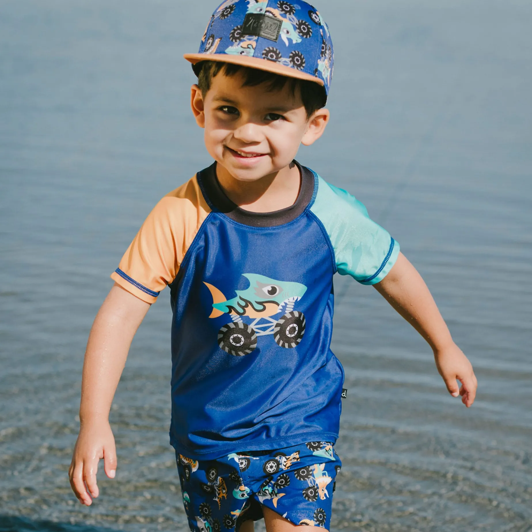 Monster Truck Rashguard 2-6