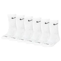 Nike Crew Socks (6) Sizes 10e-3j