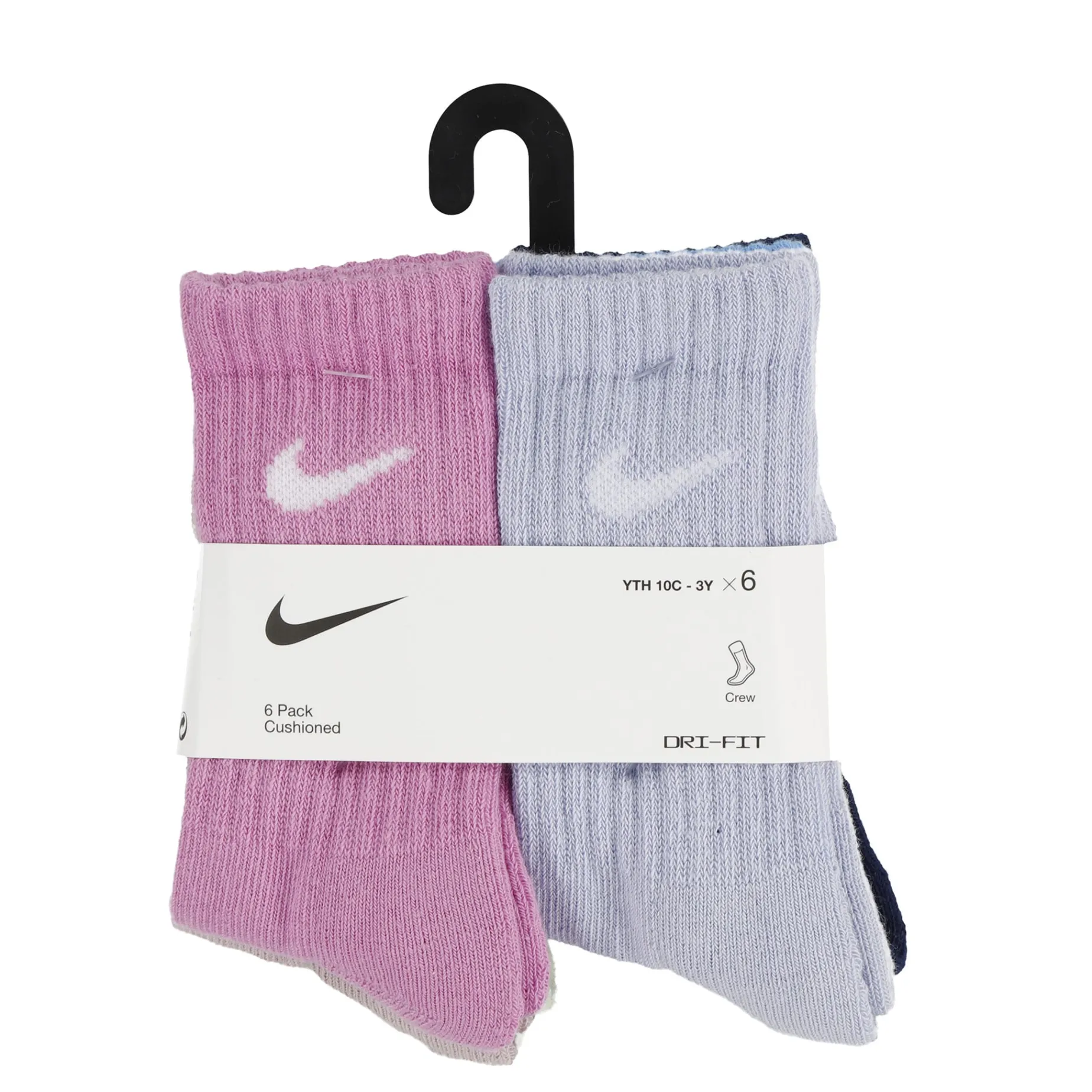 Nike Crew Socks 6pck 10e-3j