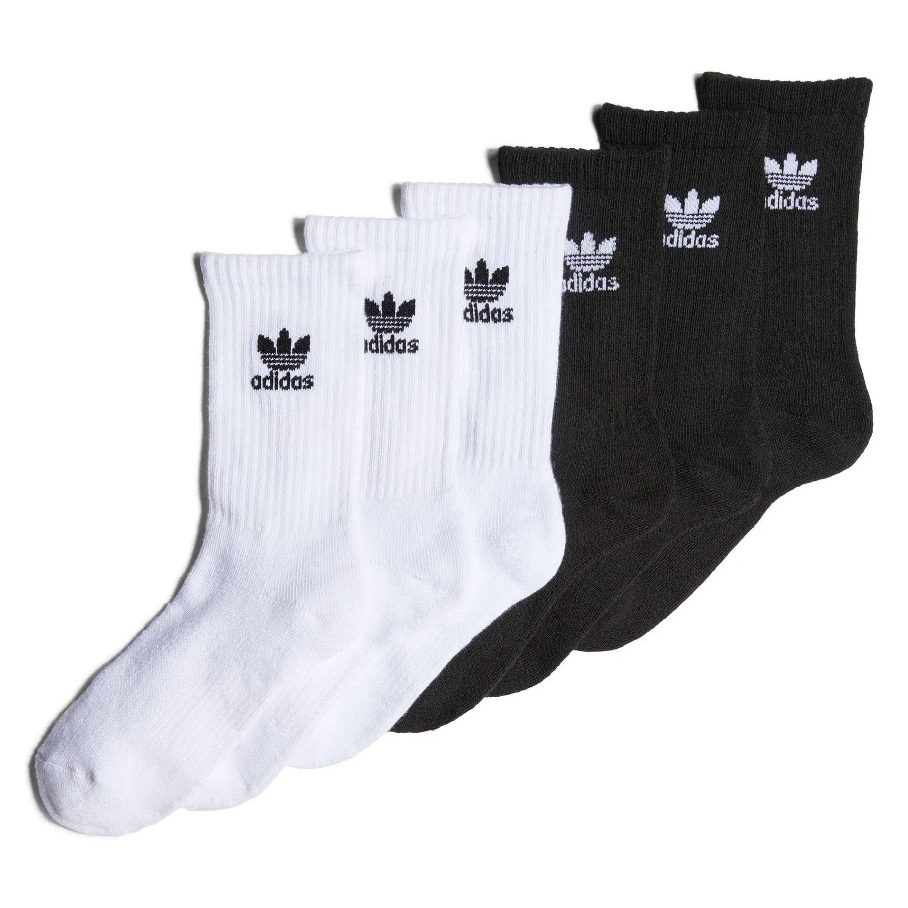Orig Trefoil 6 Pack Socks 2-5j