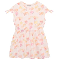 Palm Tree Aop Dress 3-8