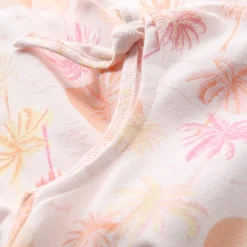 Palm Tree Aop Dress 3-8