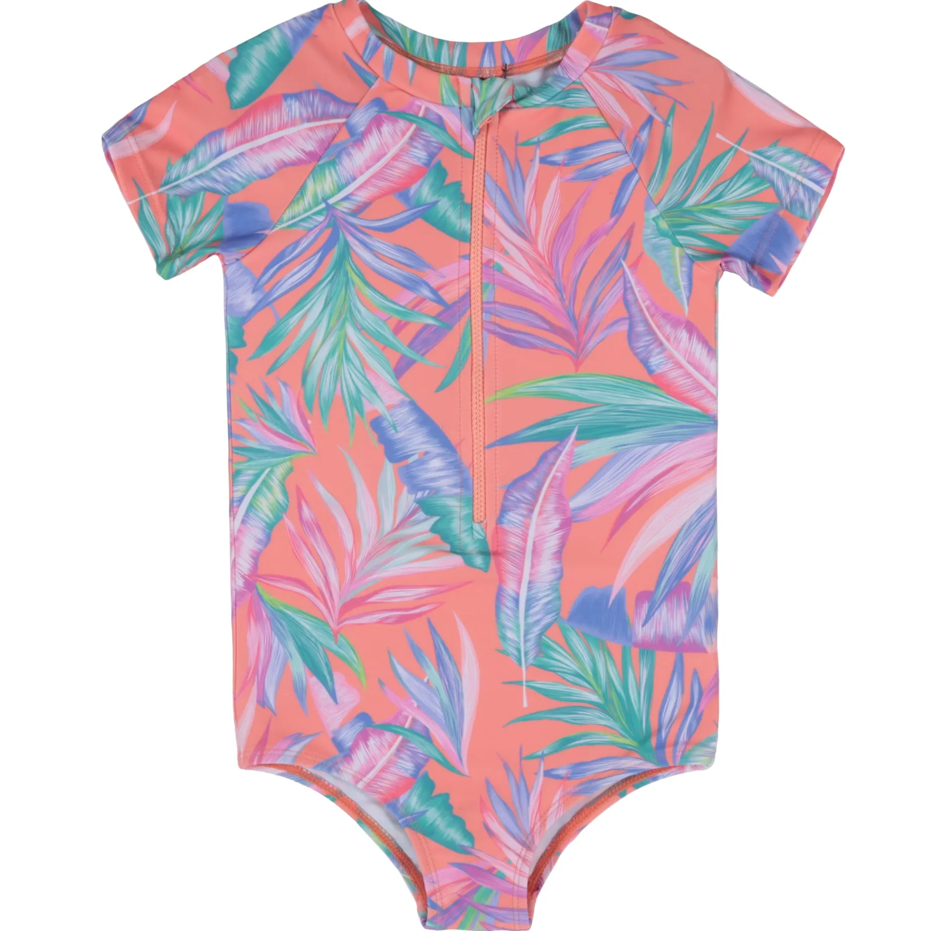 Palm Tree Uv Ss Swimsuit 2-14