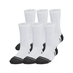 Perform Tech 6-Pack Crew Soxks Sizes 13-4