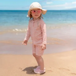Pink Daisy UV Swimsuit 2-4y
