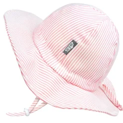 Pink Stripe Uv Coton Hat 2-5