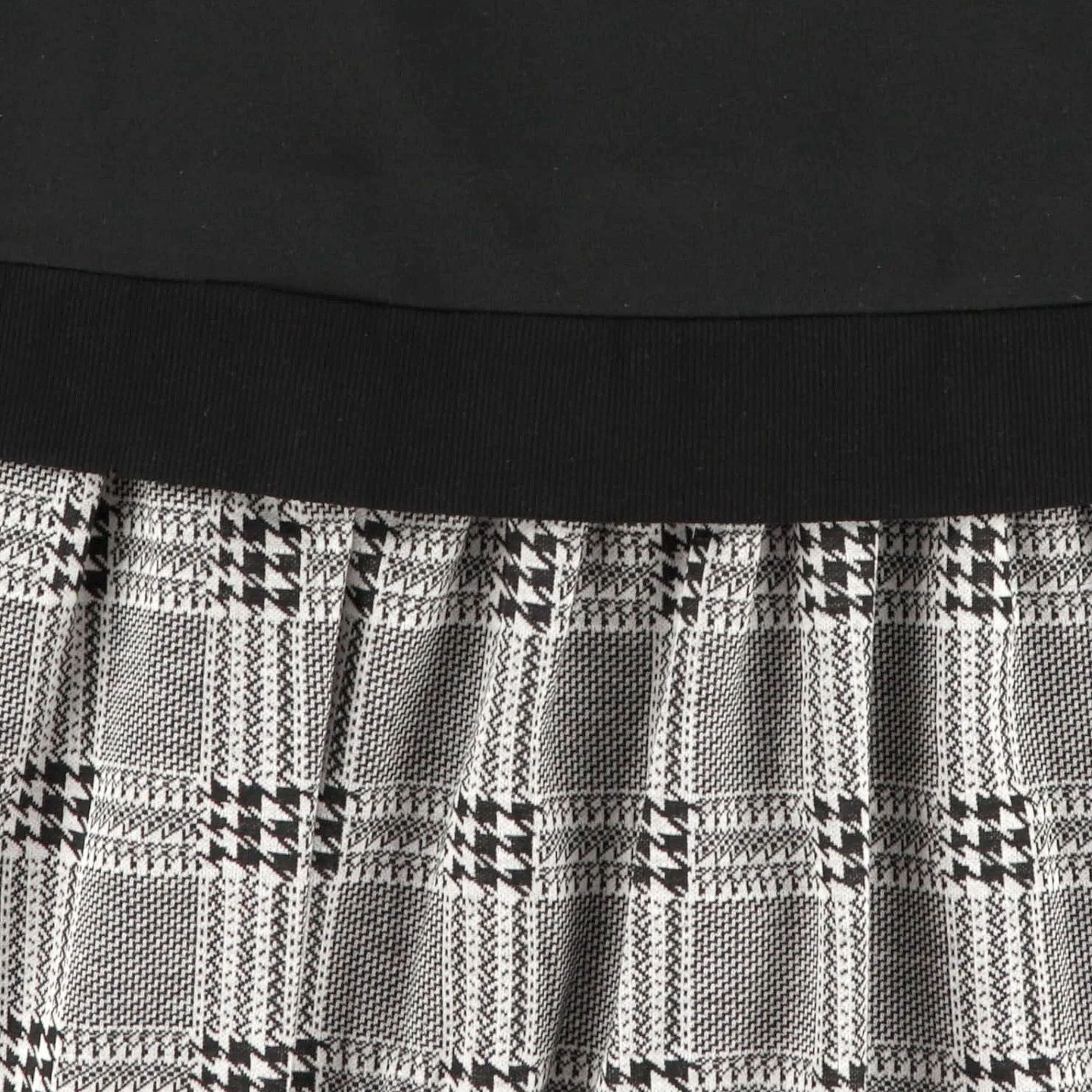 Plaid Combo Romance Dress 7-14y