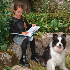 Plaid Combo Romance Dress 7-14y