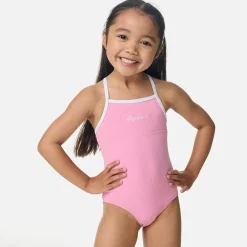 Premium Rib Uv Swimsuit 1-8y