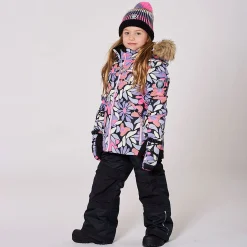 Retro Flowers Snowsuit 2-6