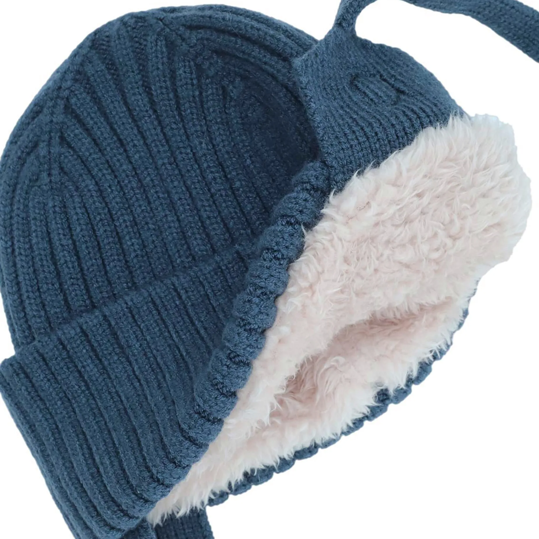 Ribbed Knit Beanie 18m-8y