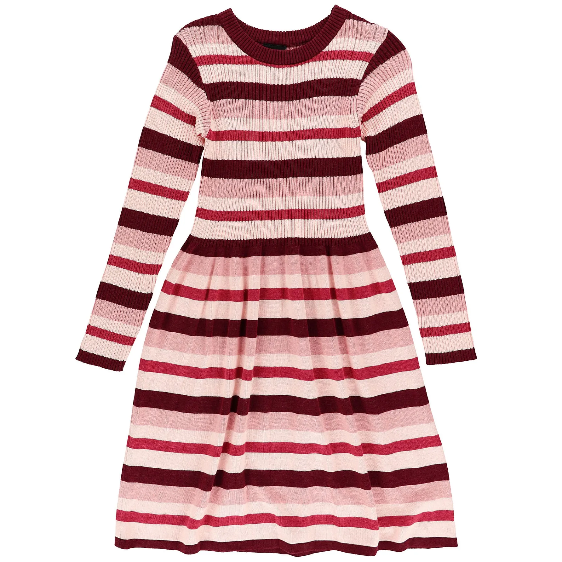 Romance Striped Knit Dress7-14