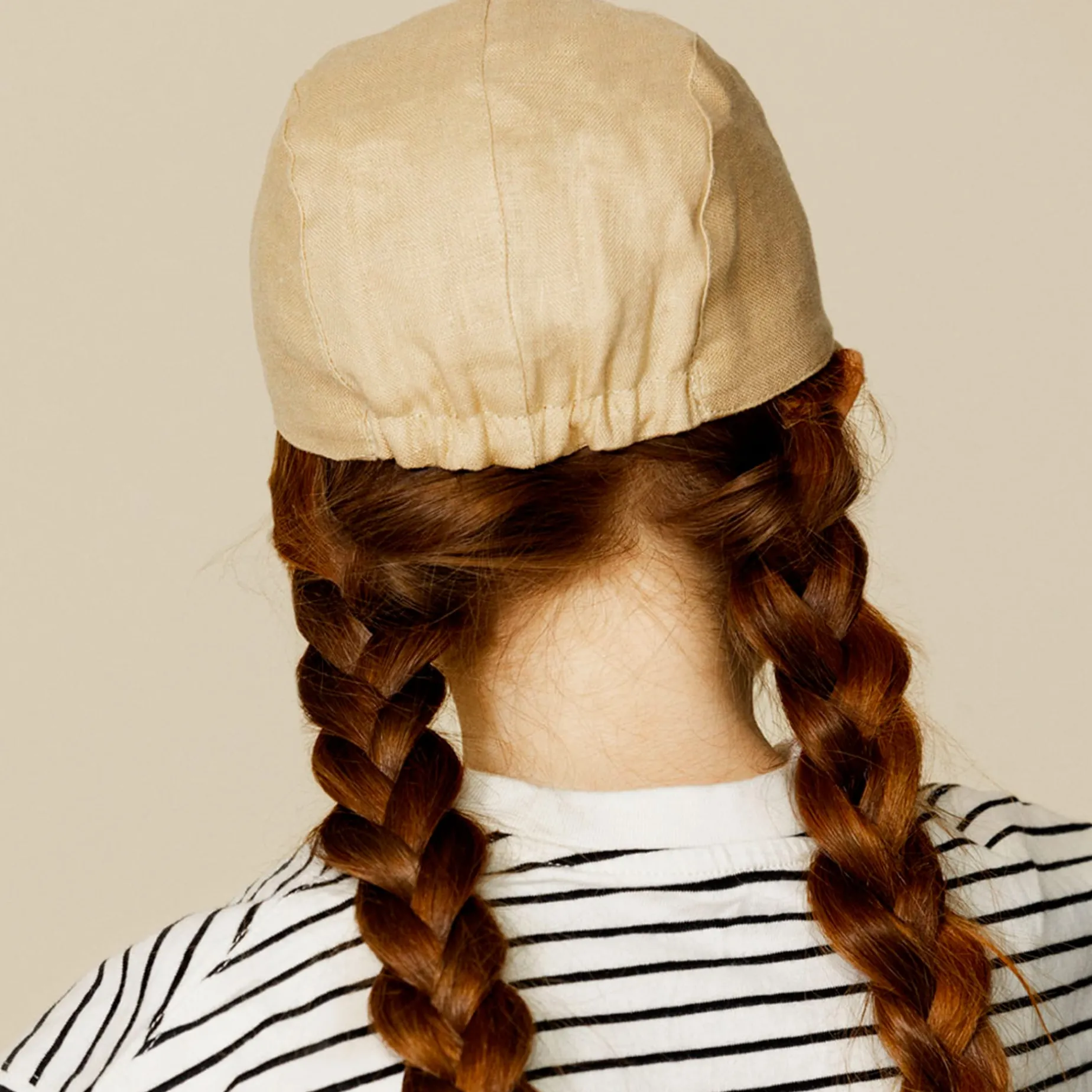 Sand Solid Cap 2-12y